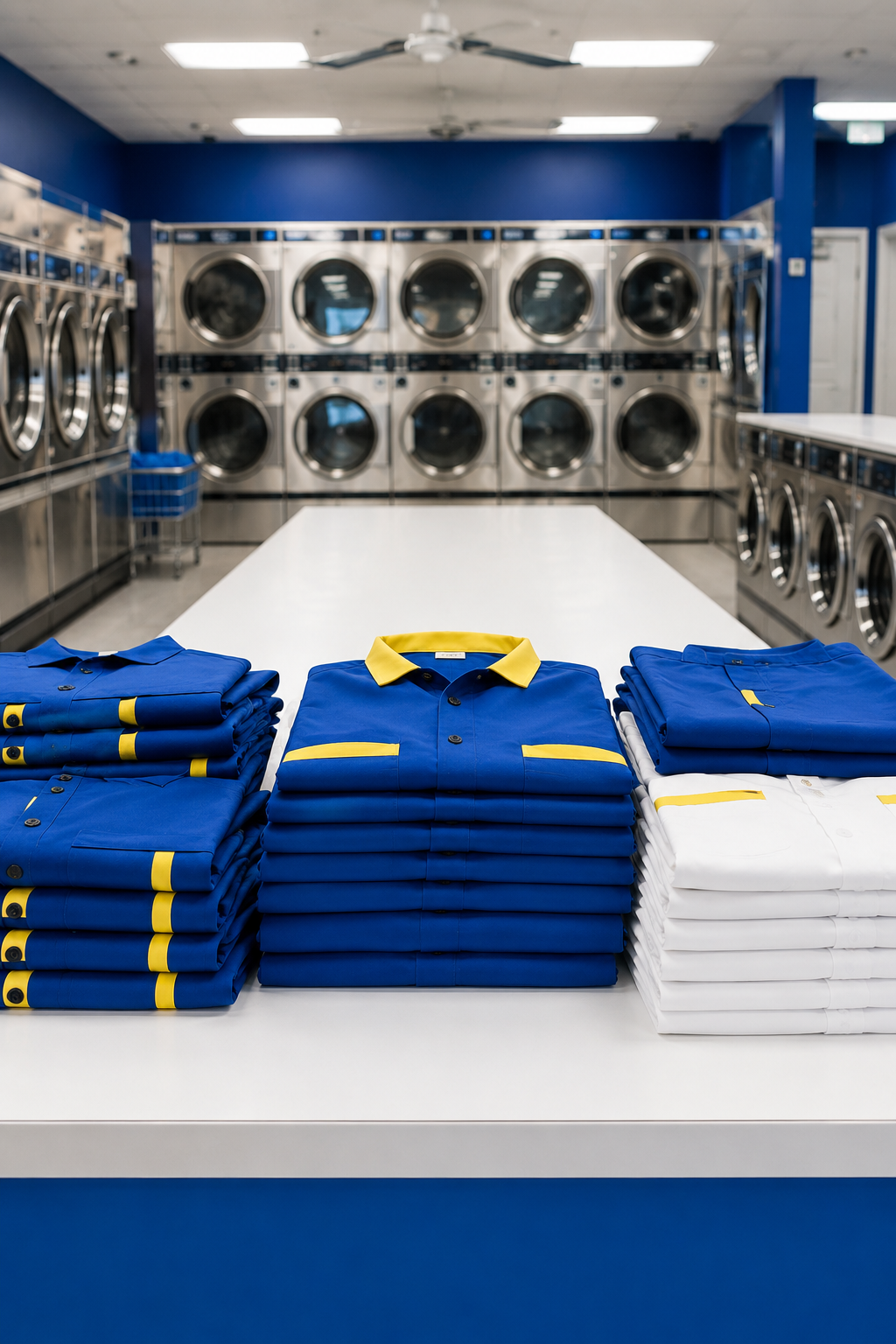 Professional uniform laundry service for businesses in the 67218 area of Wichita, Kansas