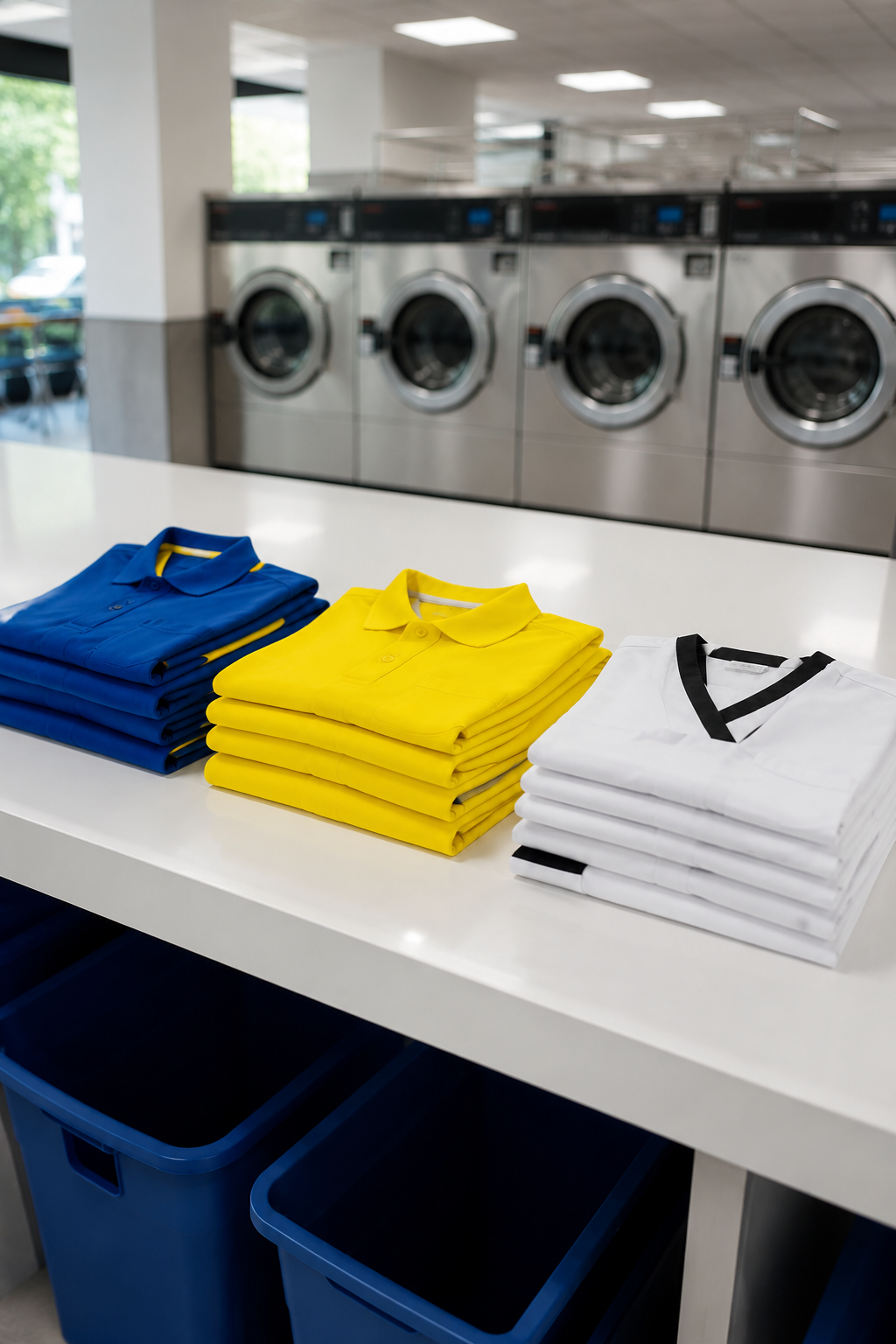 Uniform laundry pickup and delivery service near 67101, Kansas