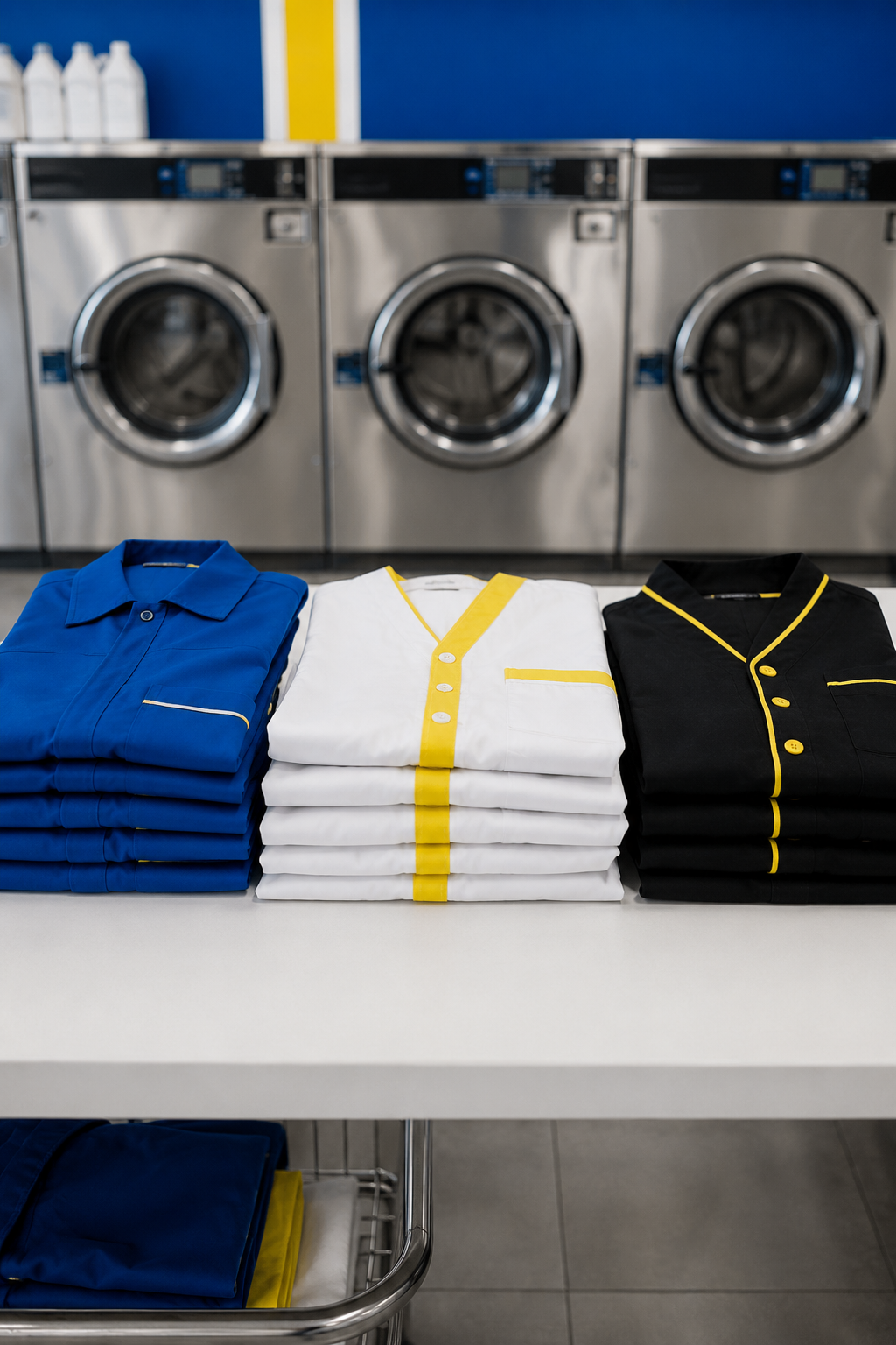 Uniform laundry pickup and delivery service near 67211 in Wichita, Kansas