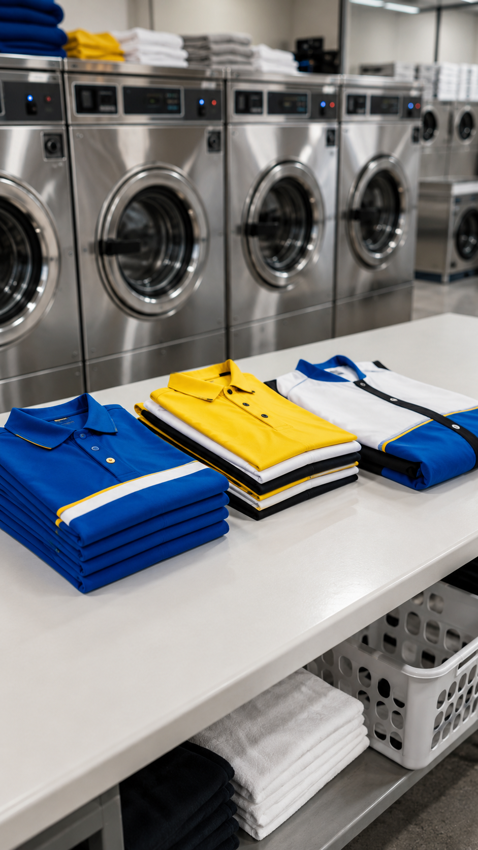 Professional uniform laundry service near Andover Kansas