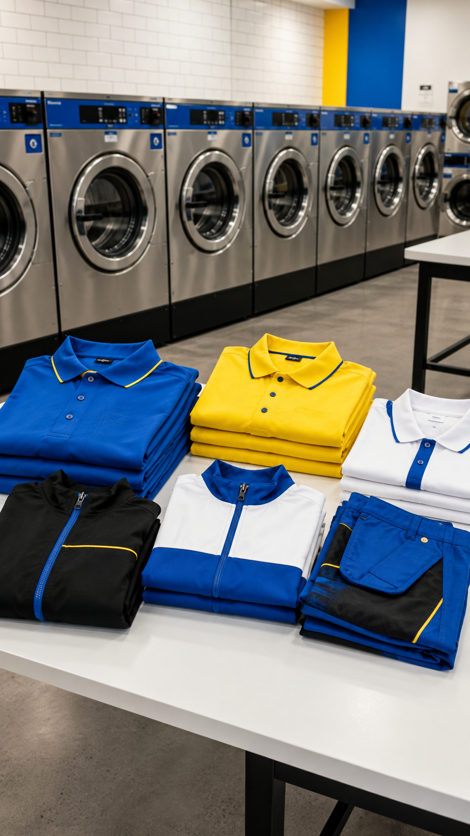 Uniform laundry pickup and delivery service near Fabrique in Wichita, Kansas