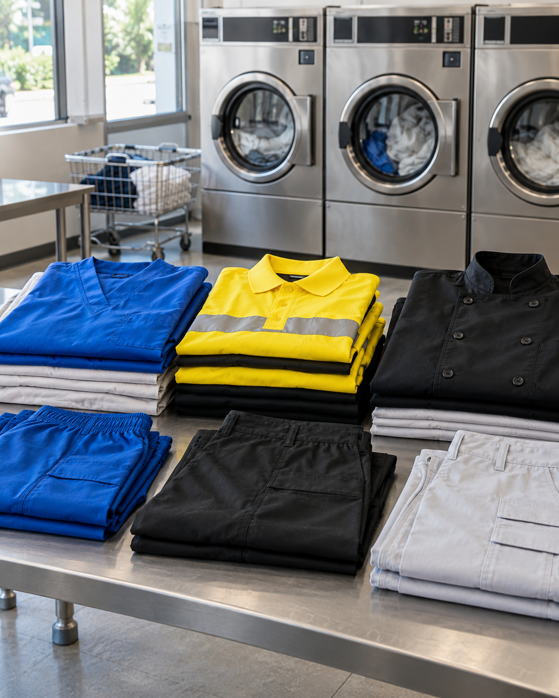 Uniform laundry service near Crestview Heights in Wichita, Kansas