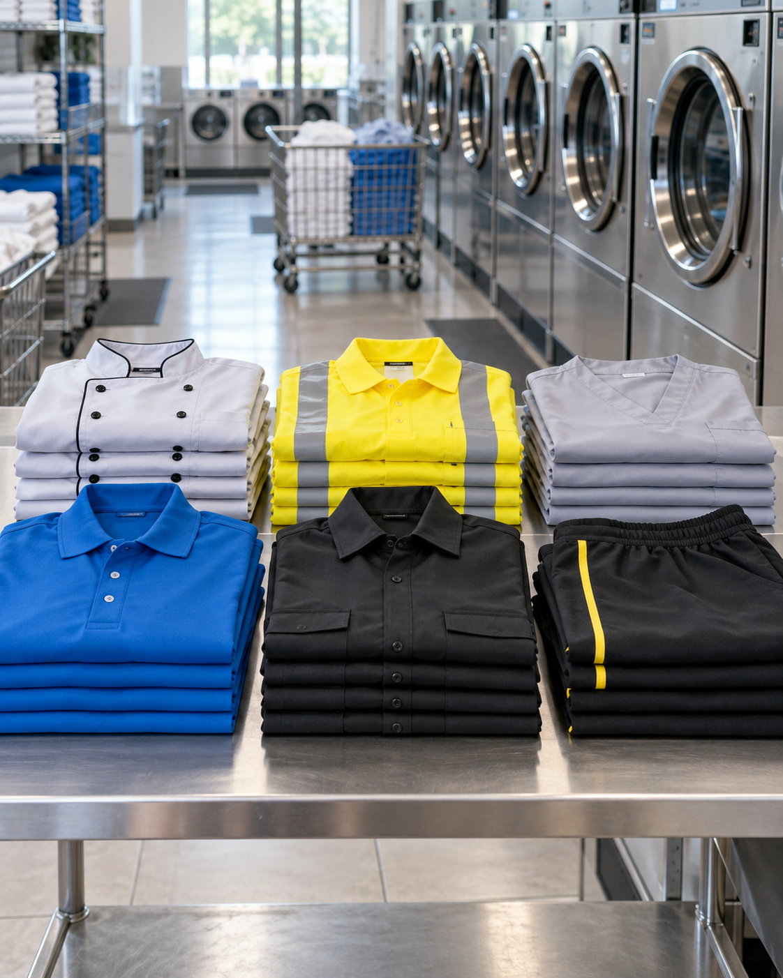 Uniform laundry service near South Central in Wichita, Kansas