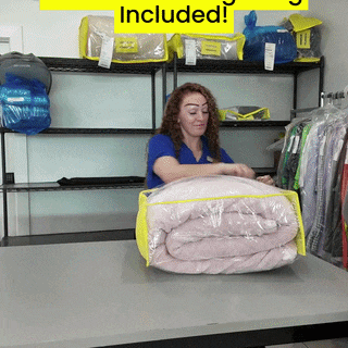 Same Day Comforter Cleaning At The Laundry Station Drop Off By Noon Pick Up The Same Day Vidoe